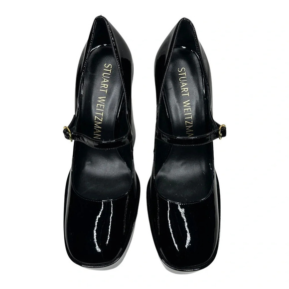 Stuart Weitzman Skyhigh Mary Jane Platform Pumps. Sz: 10 - Picture 5 of 12